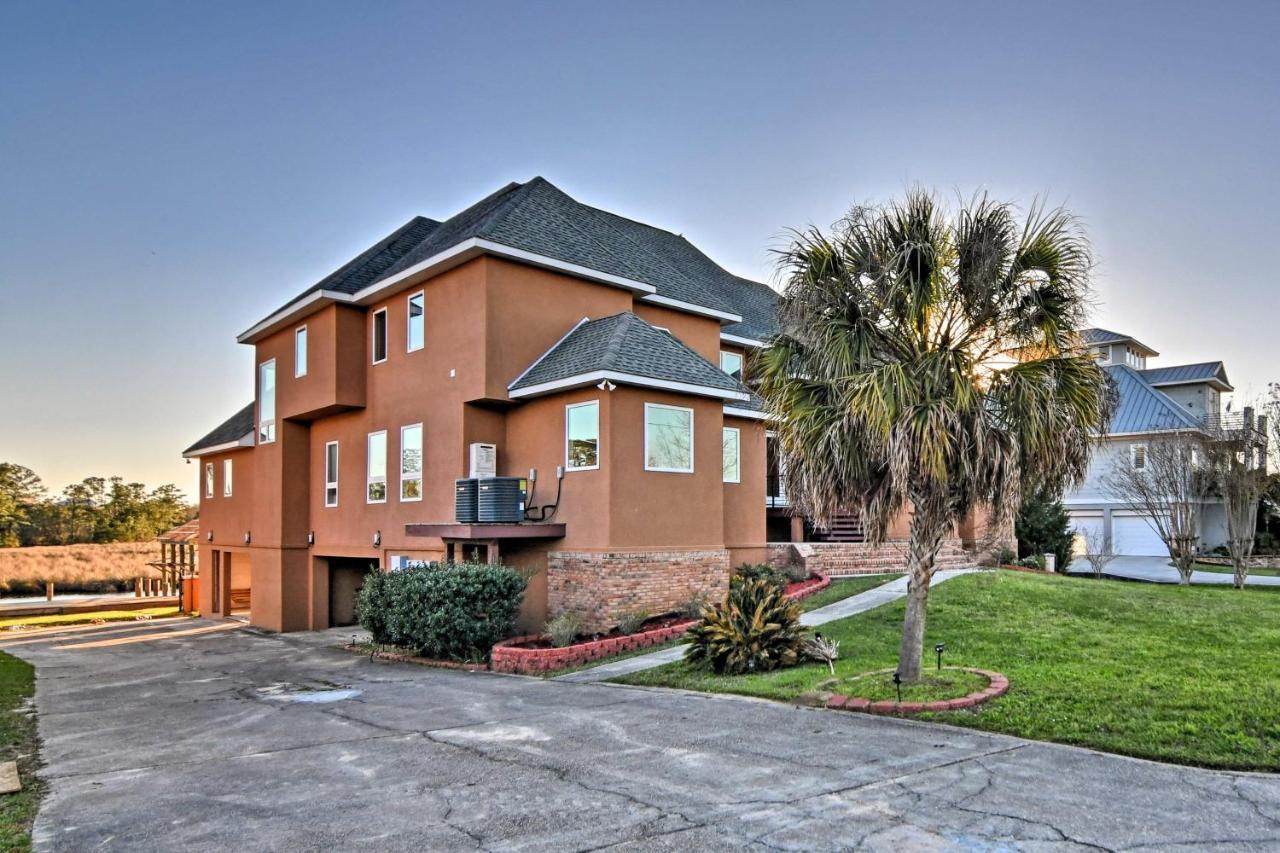 Gorgeous Ocean Springs Waterfront Home With Dock! Luaran gambar