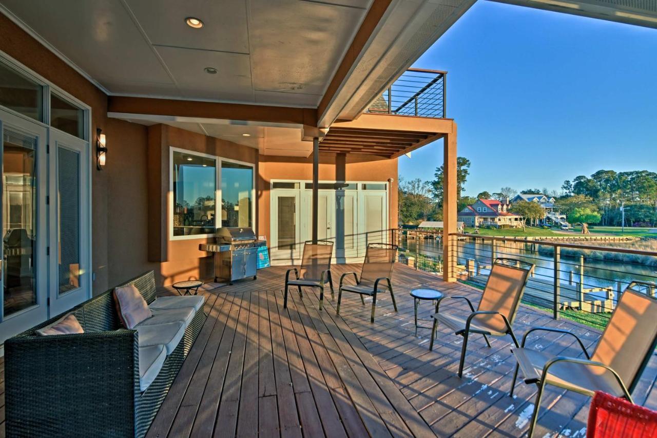 Gorgeous Ocean Springs Waterfront Home With Dock! Luaran gambar